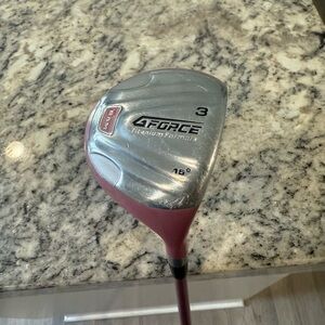 Ram G-Force 15 degree Right Handed 43 " Graphite 3 Wood Ladies Flex Golf Driver